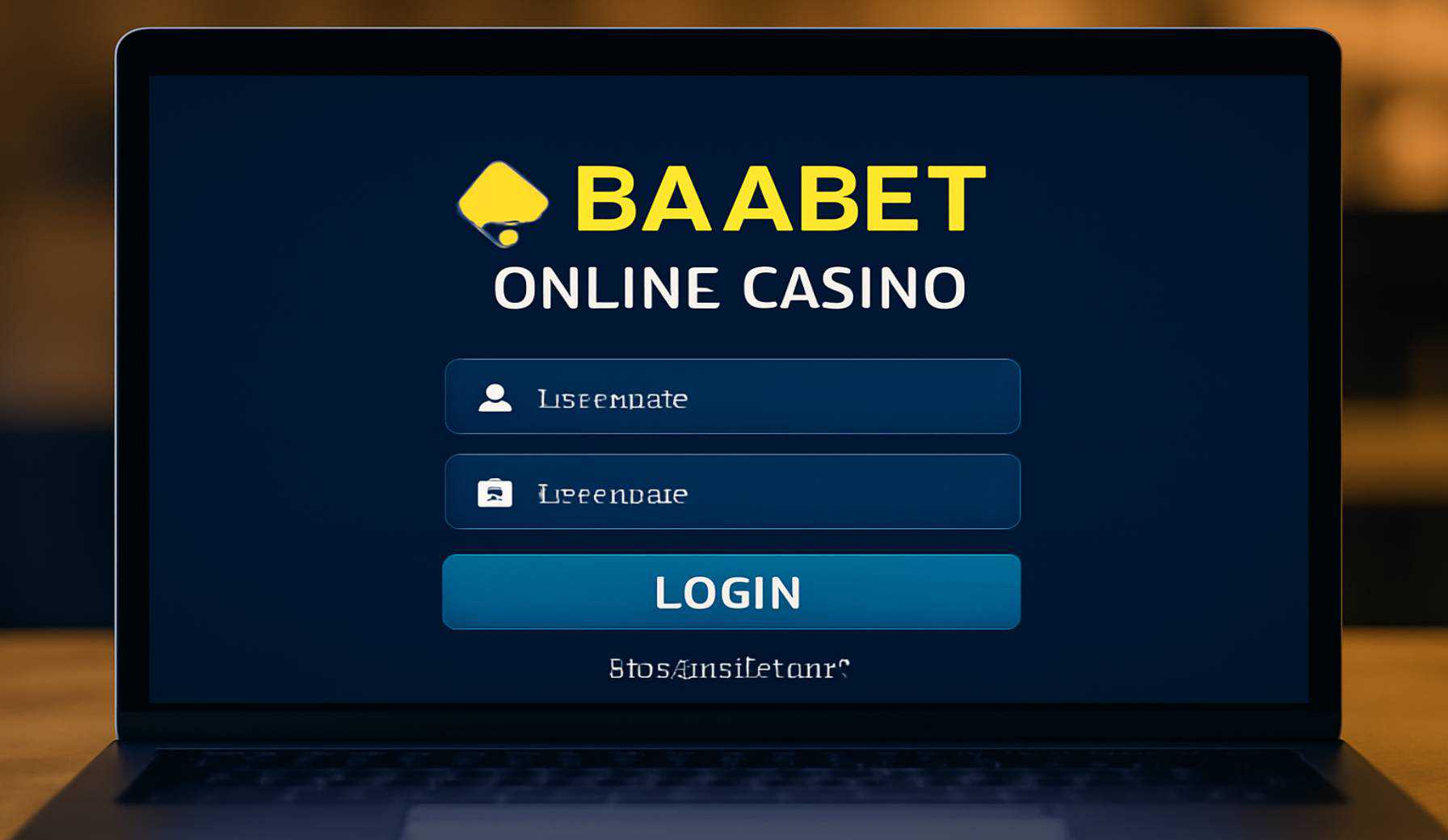 Criar uma nova Conta no plataforma BAABET